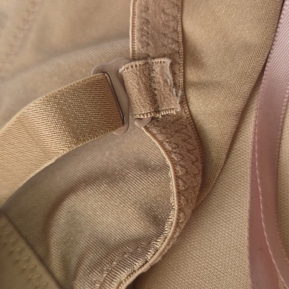 Windsor Daring Embellished Beige Beaded Bra Corset Bustier Crop Top Bling Sz M - Picture 6 of 11